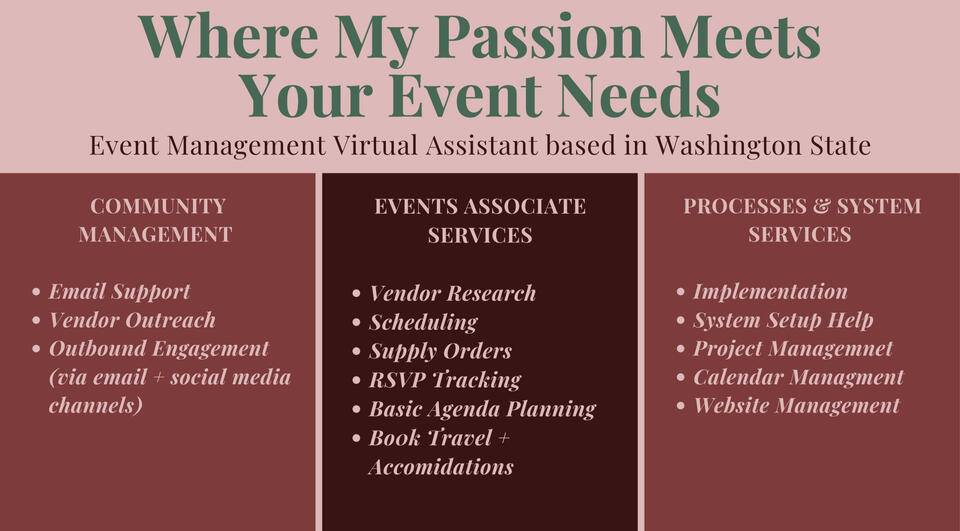 Event Planner Services